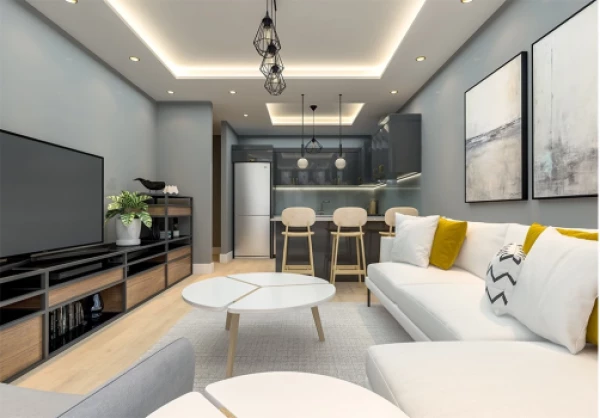 New-build property 1+1, 2+1 in Mersin - 60 sqm