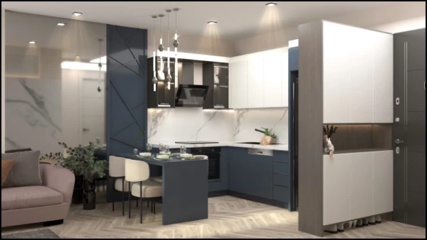 New-build property 1+1 in Mersin - 73 sqm