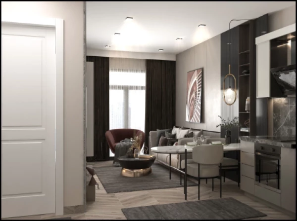 New-build property 1+1, 2+1 in Mersin - 56 sqm