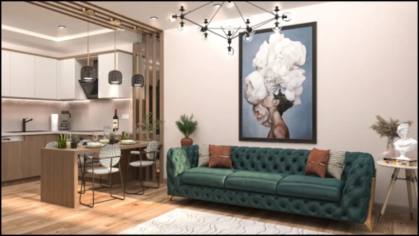 New-build property 1+1 in Mersin - 62 sqm
