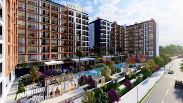 New-build property 1+0 in Mersin - 39 sqm