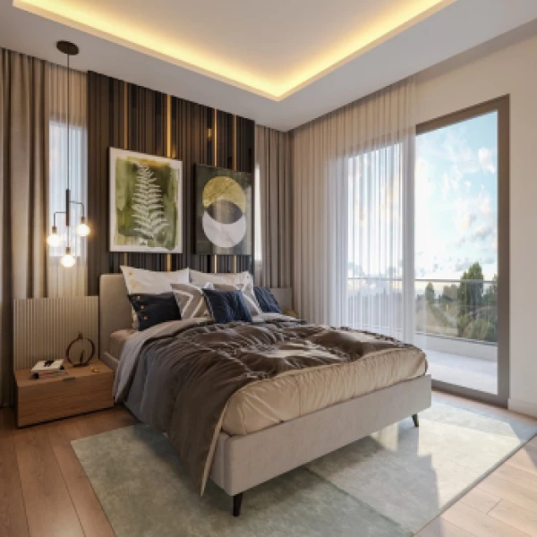 New-build property 1+1, 2+1 in Mersin - 53 sqm