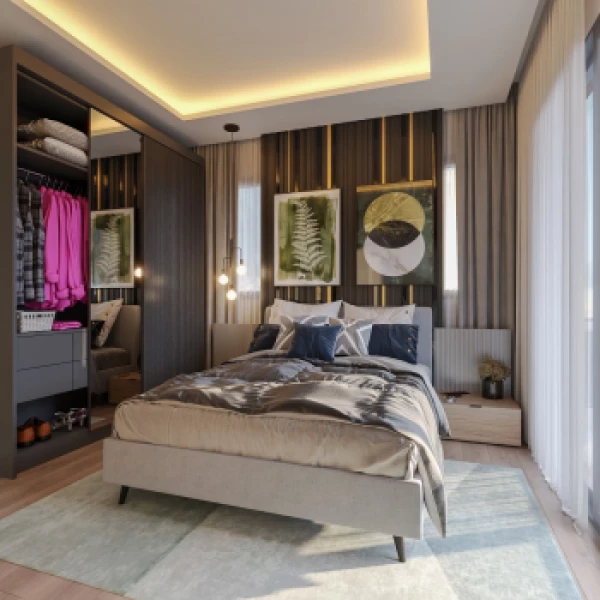 New-build property 1+1, 2+1 in Mersin - 53 sqm