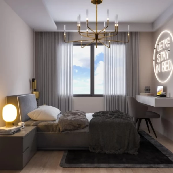New-build property 1+1, 2+1 in Mersin - 75 sqm