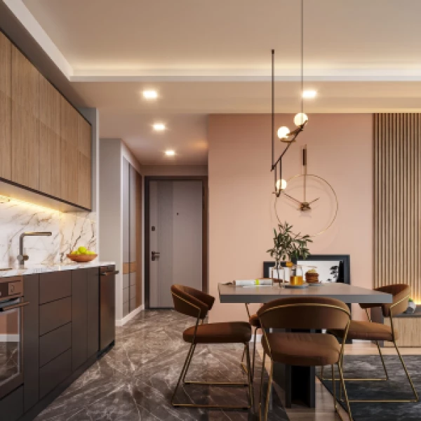 New-build property 1+1, 2+1 in Mersin - 138 sqm