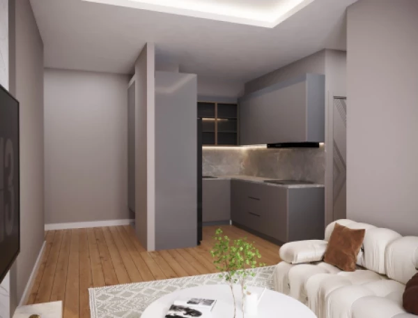 New-build property 1+1, 2+1 in Mersin - 55 sqm