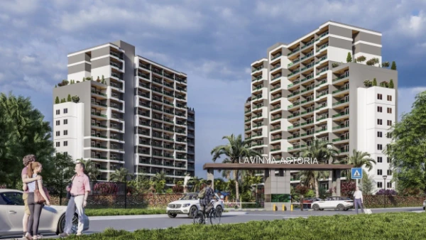 New-build property 1+1, 2+1 in Mersin - 55 sqm