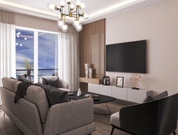 New-build property 1+1 in Mersin - 64 sqm