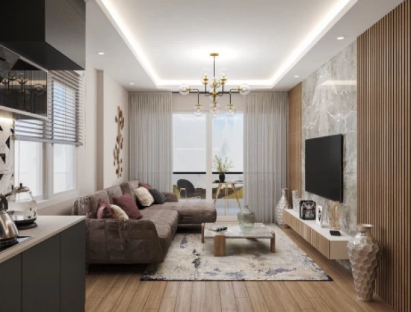 New-build property 1+1 in Mersin - 64 sqm