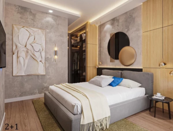 New-build property 1+1, 2+1 in Mersin - 82 sqm