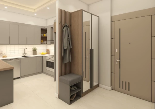 New-build property 1+1, 2+1 in Mersin - 74 sqm