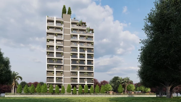 New-build property 1+0 in Mersin - 43 sqm