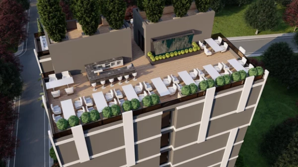 New-build property 1+0 in Mersin - 43 sqm