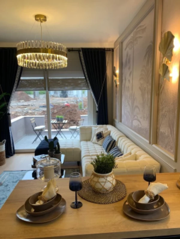 New-build property 1+0, 1+1 in Mersin - 45 sqm