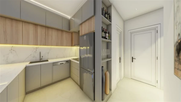 New-build property 1+1, 2+1, 2+1 duplex, 3+1 duplex in Alanya - 55 sqm