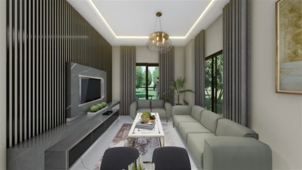 New-build property 1+1, 3+1 duplex, 4+1 duplex in Alanya - 51 sqm