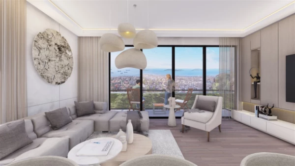 New-build property 2+1 duplex, 3+1 in Istanbul - 203 sqm