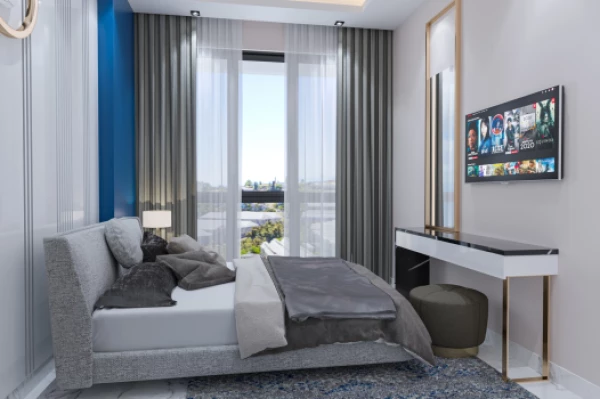 New-build property 1+1, 2+1, 2+1 duplex, 4+1 duplex in Alanya - 101 sqm