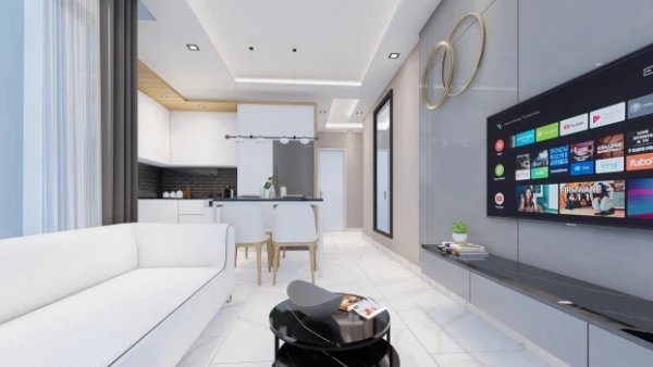 New-build property 1+1, 2+1 duplex in Alanya - 63 sqm