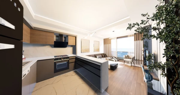 New-build property 1+1, 3+1 duplex in Muratpasa (Antalya) - 64 sqm