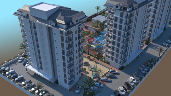 New-build property 1+1, 2+1 duplex, 3+1 duplex in Alanya - 49 sqm