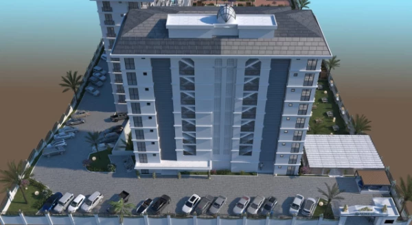 New-build property 1+1, 2+1 duplex, 3+1 duplex in Alanya - 49 sqm