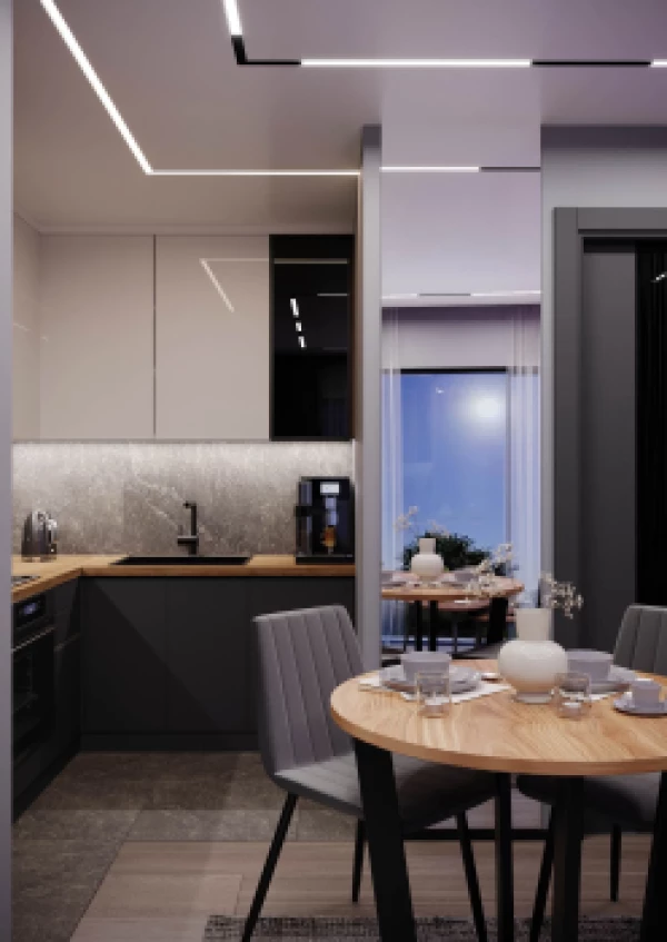 New-build property 1+1, 1+1 duplex in Muratpasa (Antalya) - 32 sqm