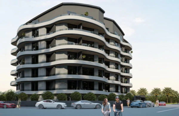 New-build property 1+1, 2+1 duplex in Muratpasa (Antalya) - 60 sqm