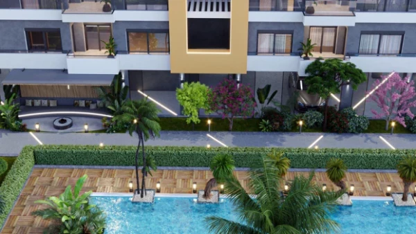 New-build property 1+1, 2+1 in Finike - 54 sqm