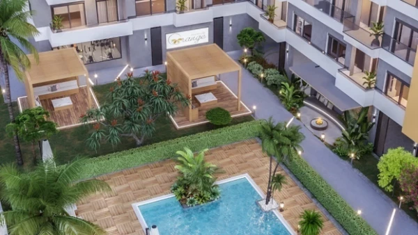 New-build property 1+1, 2+1 in Finike - 54 sqm