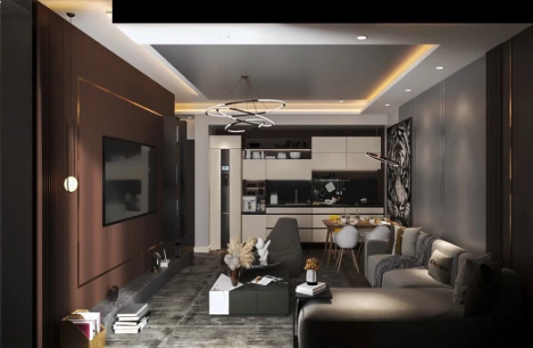New-build property 1+1 in Aksu (Antalya) - 89 sqm