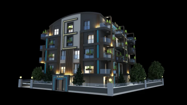 New-build property 1+1, 2+1 duplex, 3+1, 3+1 duplex, 4+1 duplex in Muratpasa (Antalya) - 117 sqm