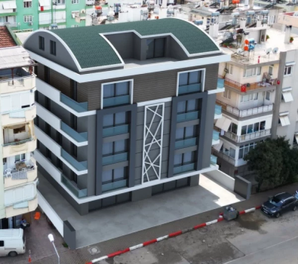 New-build property 1+1, 2+1, 3+1 duplex in Muratpasa (Antalya) - 80 sqm