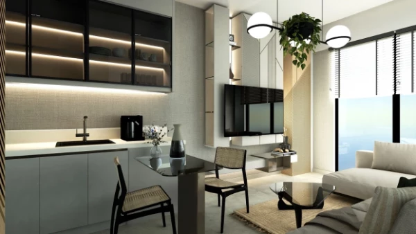 New-build property 1+1, 2+1, 2+1 loft in Muratpasa (Antalya) - 41 sqm