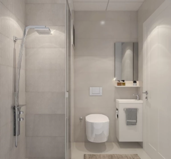 Resale property in Kepez (Antalya) - 64 sqm