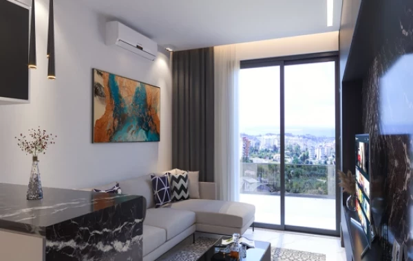 New-build property 1+1 in Alanya - 54 sqm