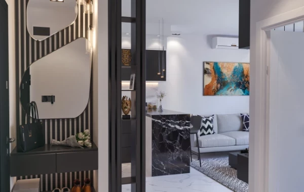 New-build property 1+1 in Alanya - 54 sqm