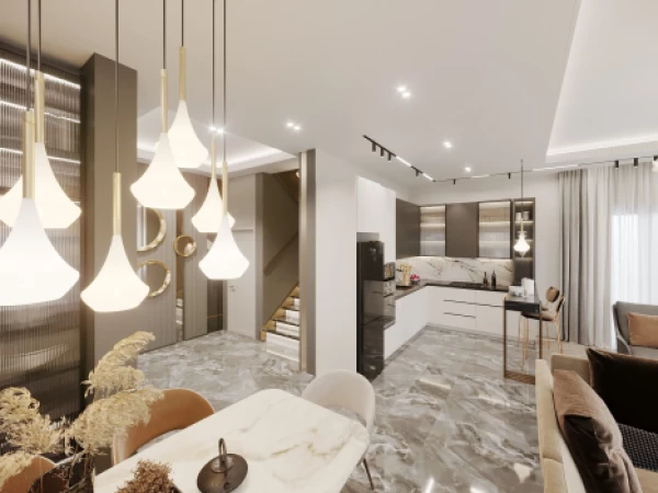 New-build property 4+1 triplex in Alanya - 400 sqm