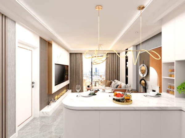 Новостройка 1+1, 2+1 duplex в Аланья - 51 кв.м