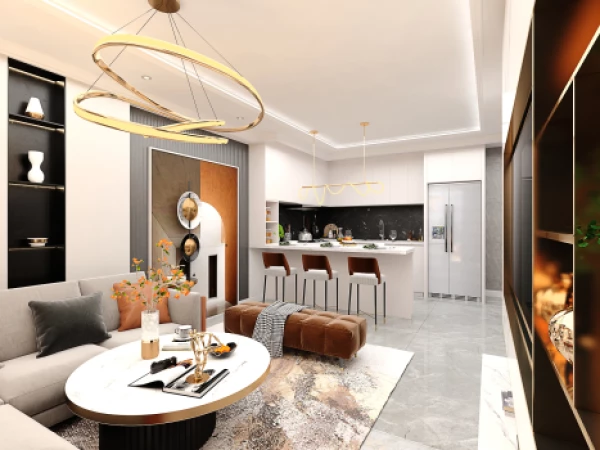 Новостройка 1+1, 2+1 duplex в Аланья - 51 кв.м