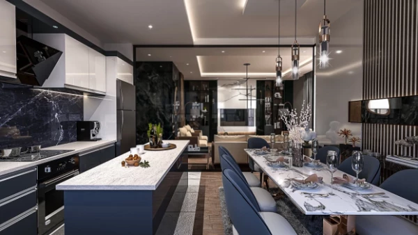 New-build property 2+1, 4+1 duplex, 5+1 duplex in Muratpasa (Antalya) - 87 sqm