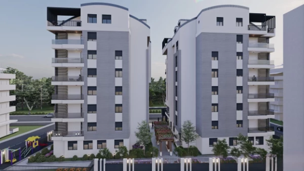 New-build property 2+1, 4+1 duplex, 5+1 duplex in Muratpasa (Antalya) - 87 sqm