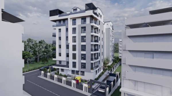 New-build property 2+1, 4+1 duplex, 5+1 duplex in Muratpasa (Antalya) - 87 sqm